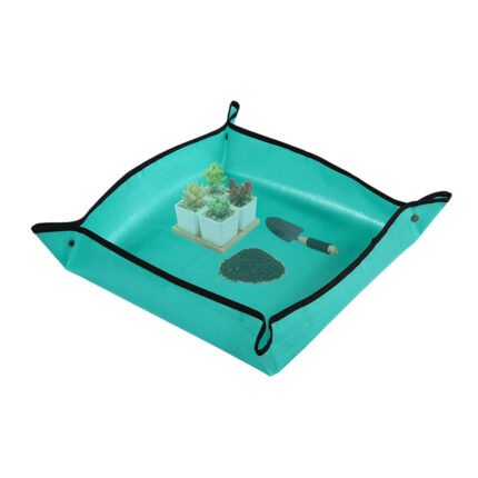 Owl Focus PE Plant Repotting Mat Portable, Gardening Mat