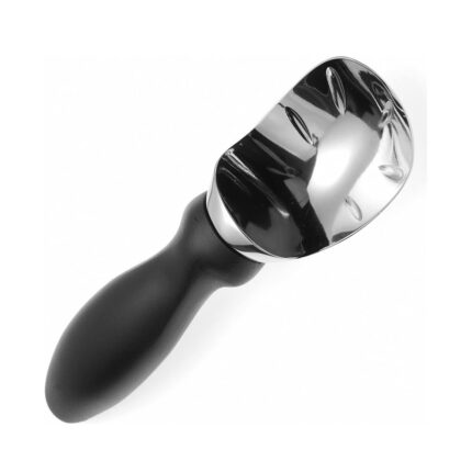 Spring Chef Ice Cream Scoop with Comfortable Handle, Black
