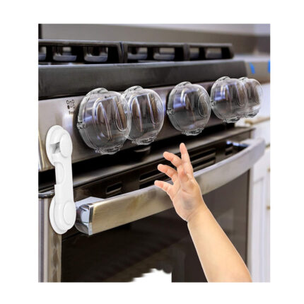 Stove Knob Covers for Child Safety (5 + 1 Pack)